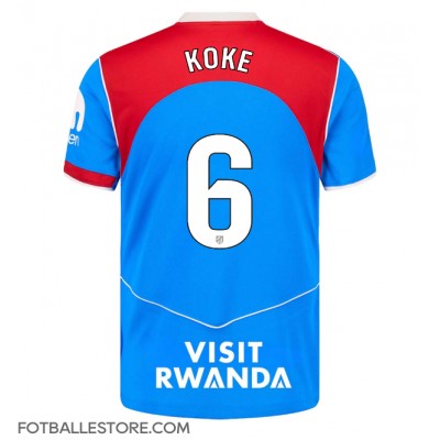 Atletico Madrid Koke #6 Tredjedrakt 2025-26 Kortermet Atletico Madrid Koke #6 Tredjedrakt 2025-26 Kortermet